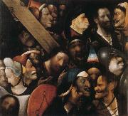 BOSCH, Hieronymus Christ Carrying the Cross Germany oil painting artist